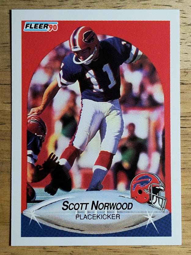 1990 Fleer #114 Scott Norwood