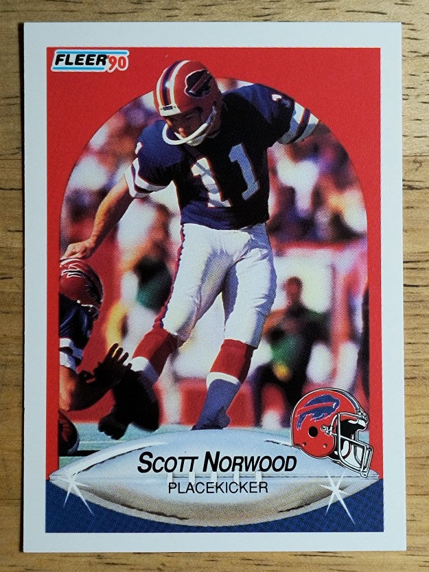 1990 Fleer #114 Scott Norwood