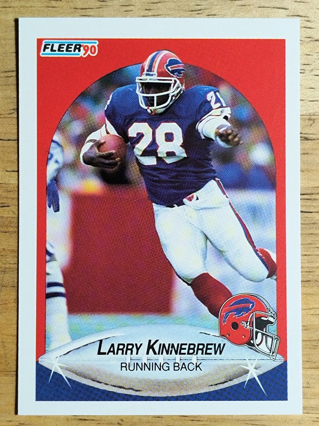 1990 Fleer #116 Larry Kinnebrew