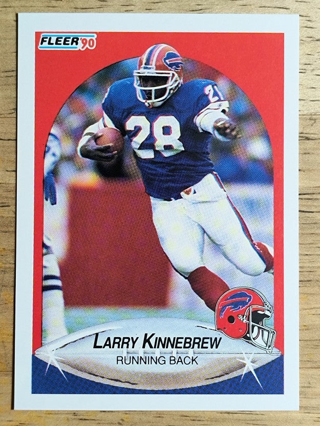 1990 Fleer #116 Larry Kinnebrew