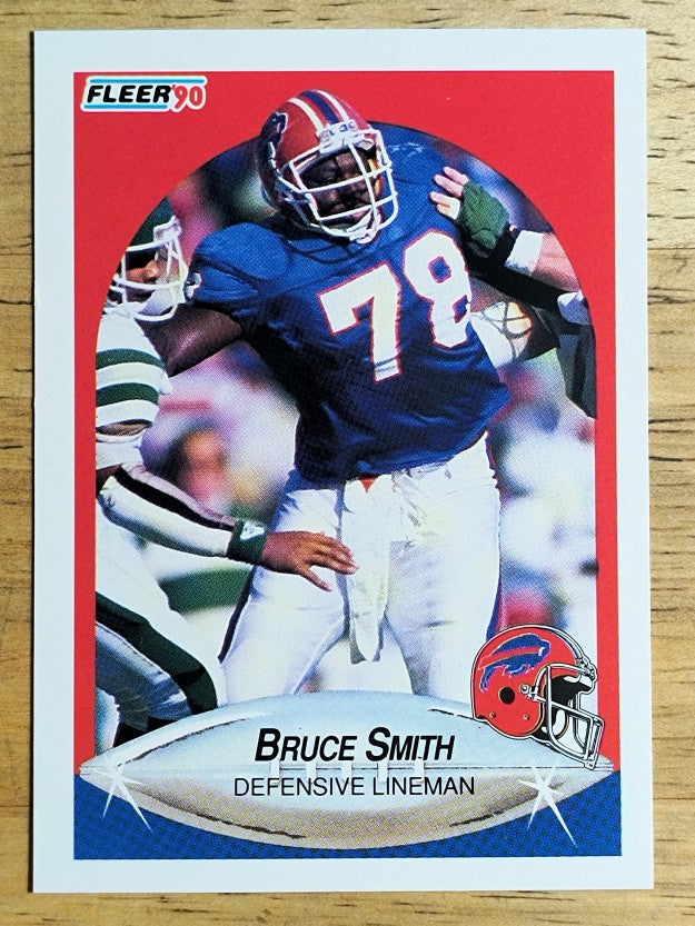 1990 Fleer #121 Bruce Smith