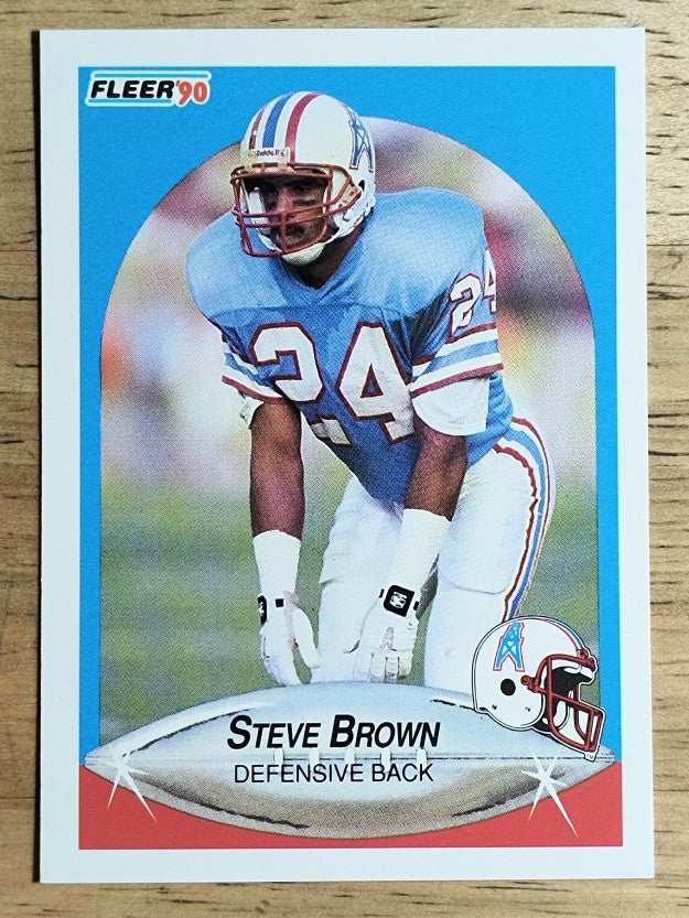 1990 Fleer #125 Steve Brown