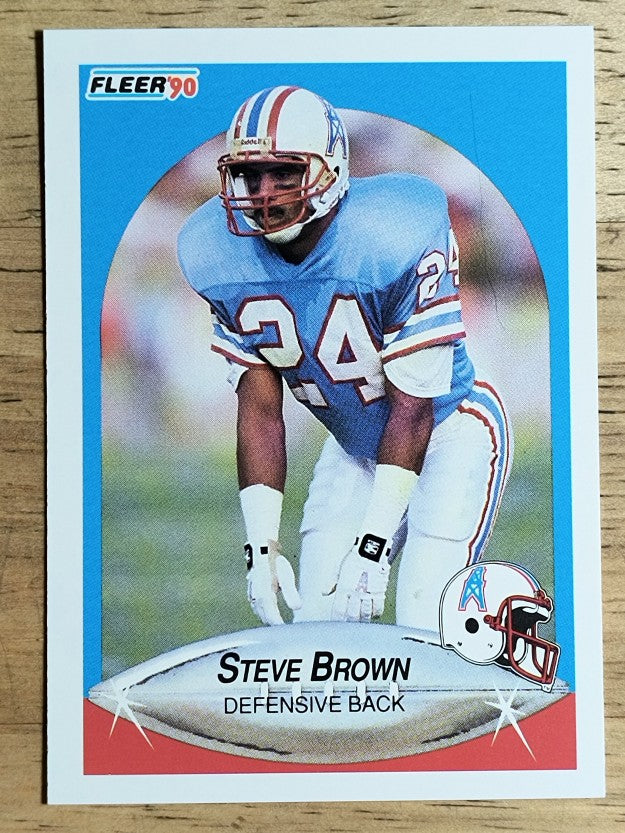 1990 Fleer #125 Steve Brown