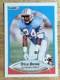 1990 Fleer #125 Steve Brown