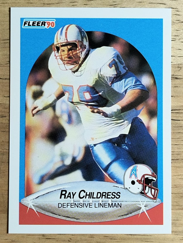 1990 Fleer #126 Ray Childress