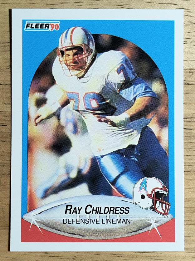 1990 Fleer #126 Ray Childress