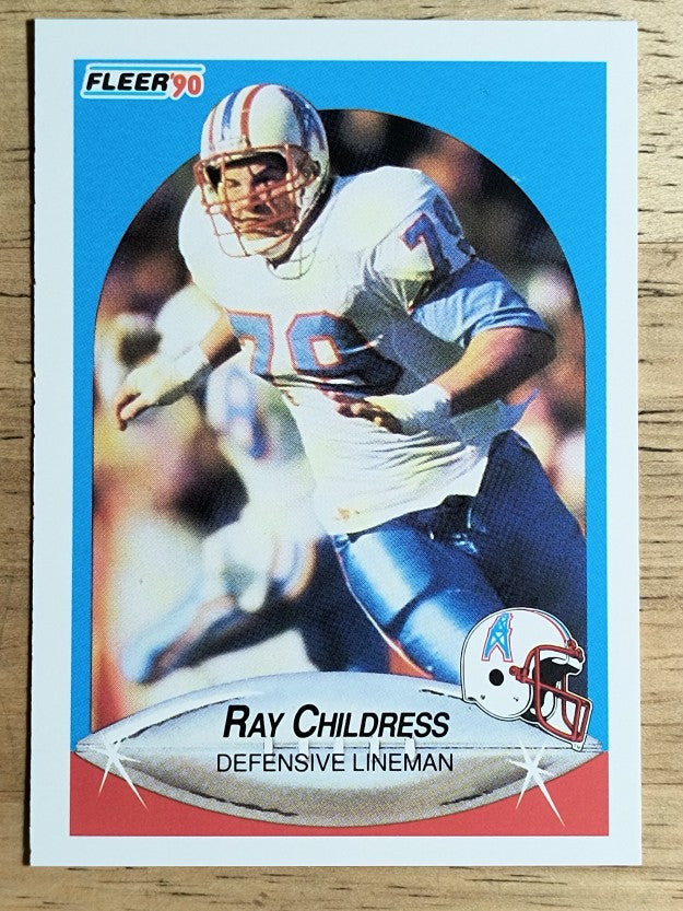 1990 Fleer #126 Ray Childress