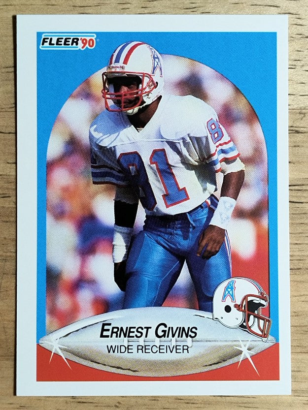 1990 Fleer #127 Ernest Givins
