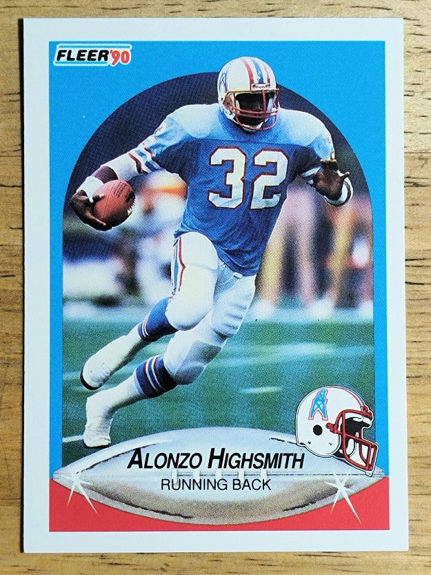 1990 Fleer #129 Alonzo Highsmith