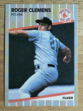 1989 Fleer #85 Roger Clemens