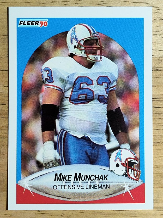 1990 Fleer #134 Mike Munchak