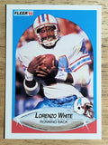 1990 Fleer #137 Lorenzo White