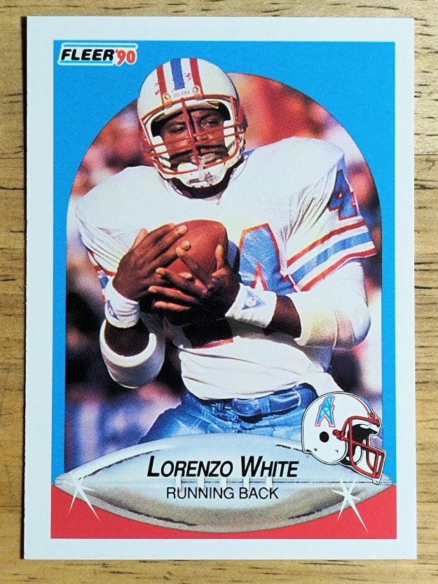 1990 Fleer #137 Lorenzo White