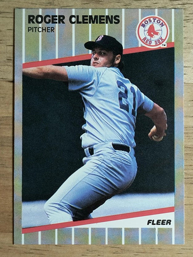 1989 Fleer #85 Roger Clemens