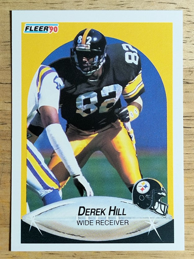 1990 Fleer #142 Derek Hill RC