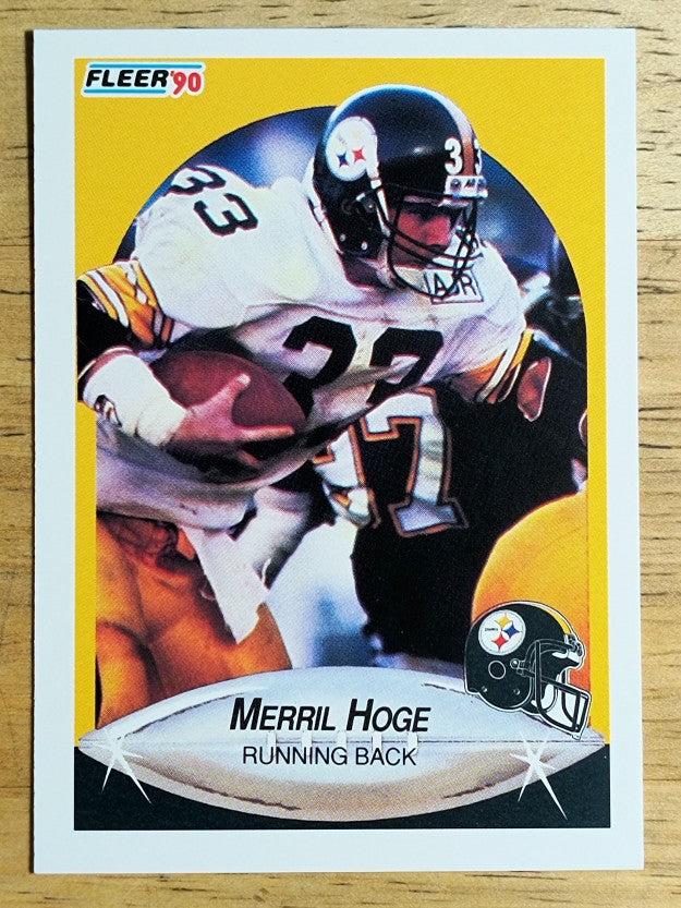 1990 Fleer #143 Merril Hoge