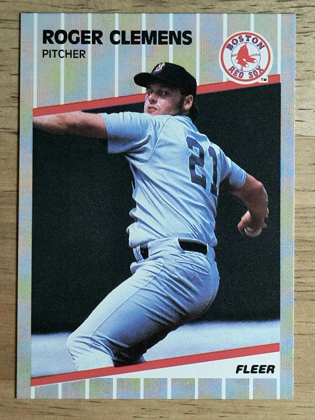 1989 Fleer #85 Roger Clemens
