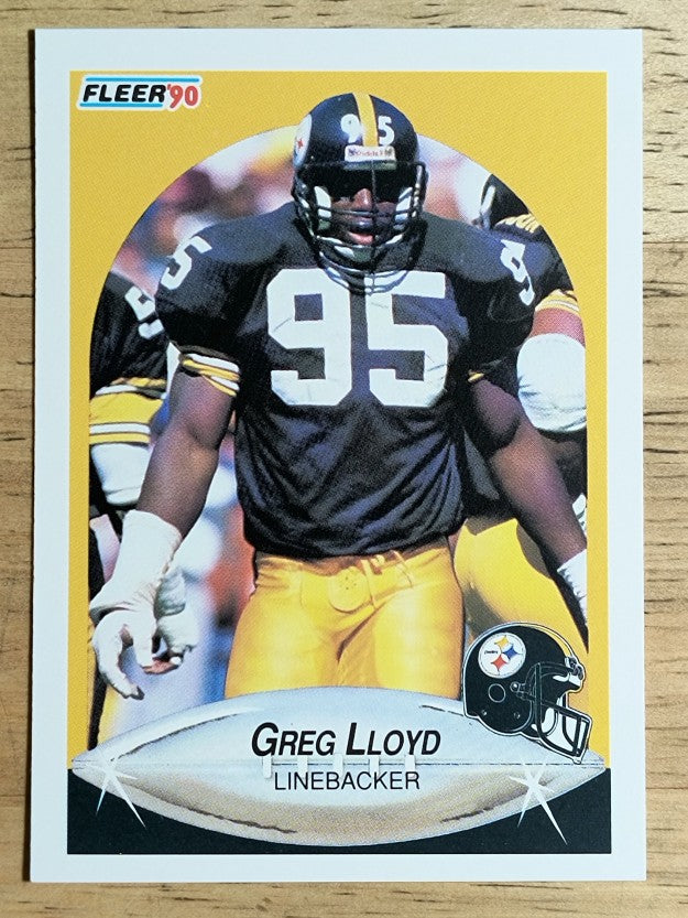 1990 Fleer #147 Greg Lloyd