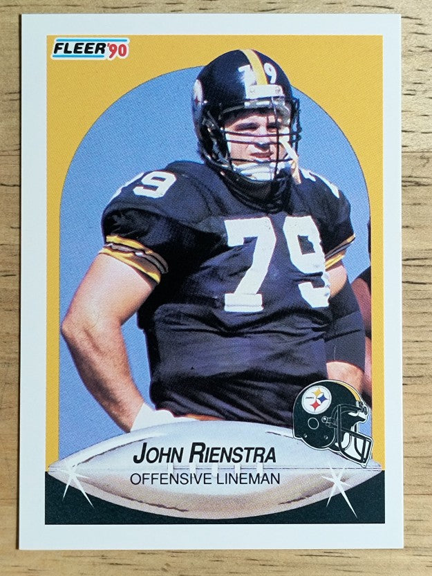 1990 Fleer #149 John Rienstra RC