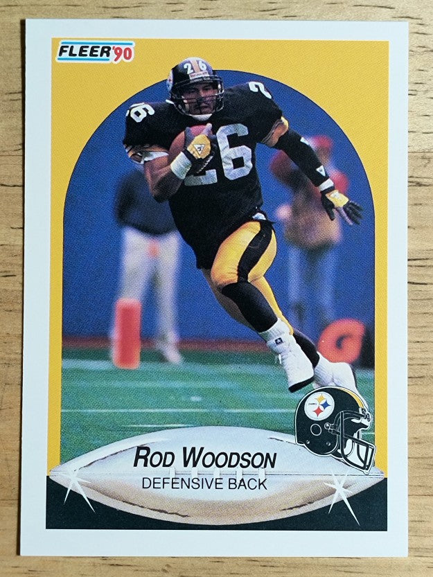 1990 Fleer #152 Rod Woodson