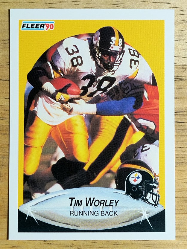 1990 Fleer #153 Tim Worley