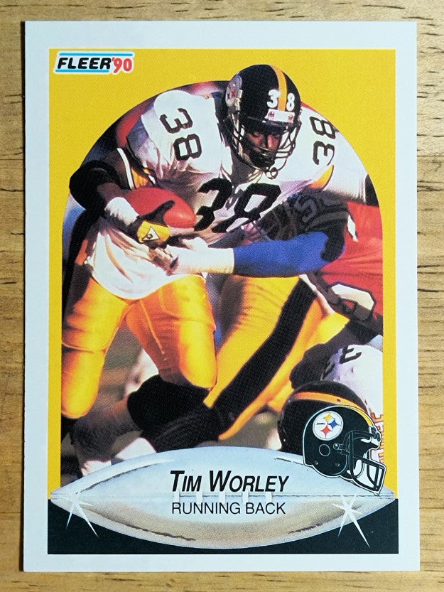 1990 Fleer #153 Tim Worley
