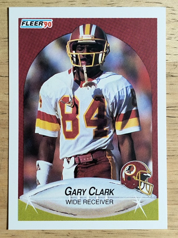 1990 Fleer #154 Gary Clark