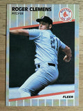 1989 Fleer #85 Roger Clemens