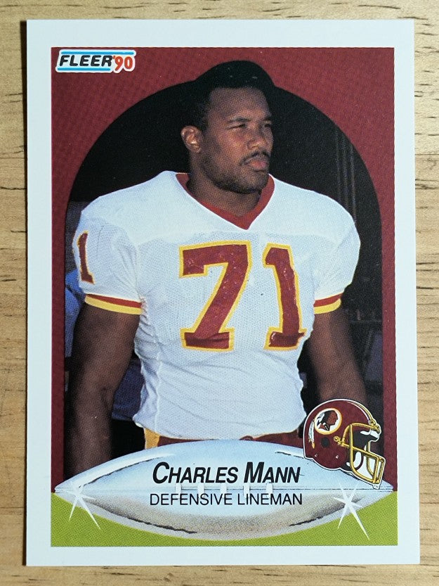 1990 Fleer #160 Charles Mann