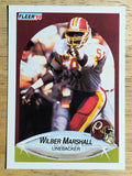1990 Fleer #161 Wilber Marshall