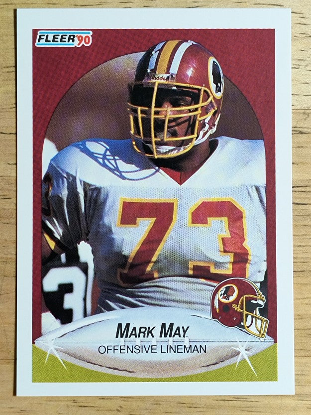 1990 Fleer #162 Mark May