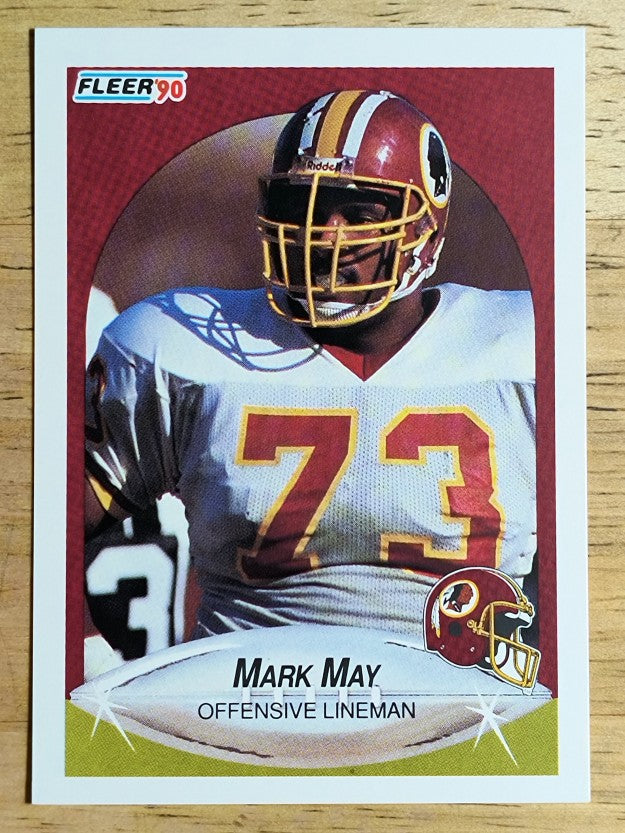1990 Fleer #162 Mark May