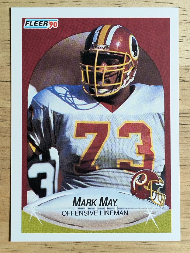 1990 Fleer #162 Mark May