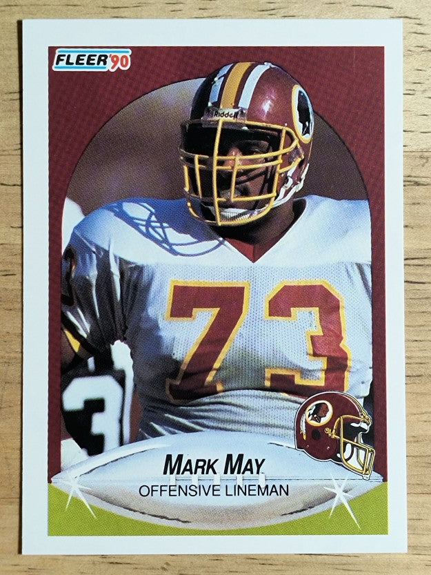 1990 Fleer #162 Mark May