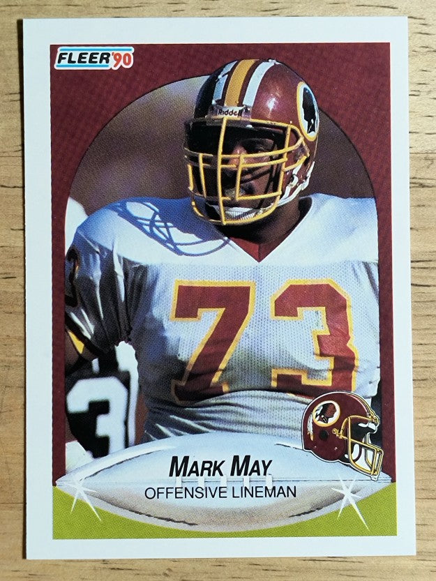 1990 Fleer #162 Mark May