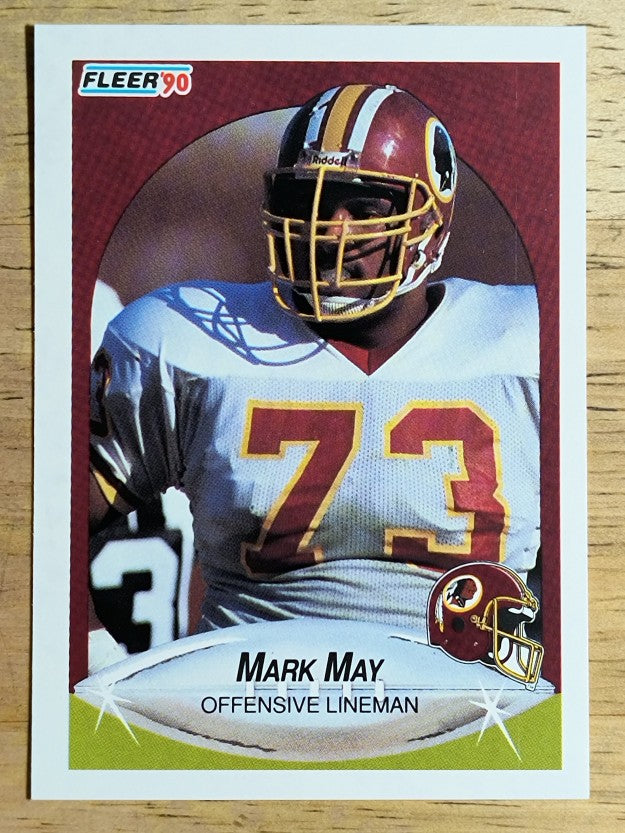 1990 Fleer #162 Mark May