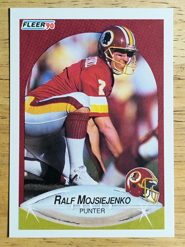 1990 Fleer #163 Ralf Mojsiejenko