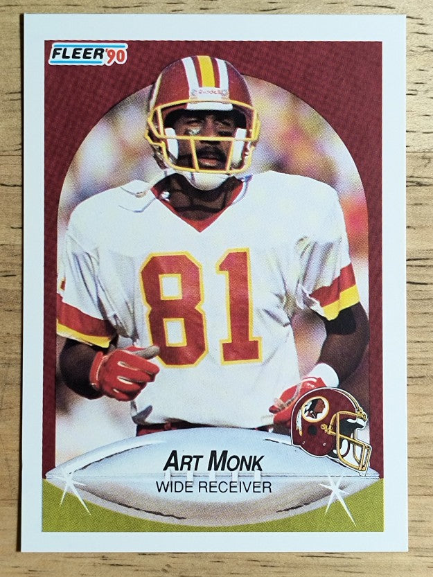 1990 Fleer #164 Art Monk