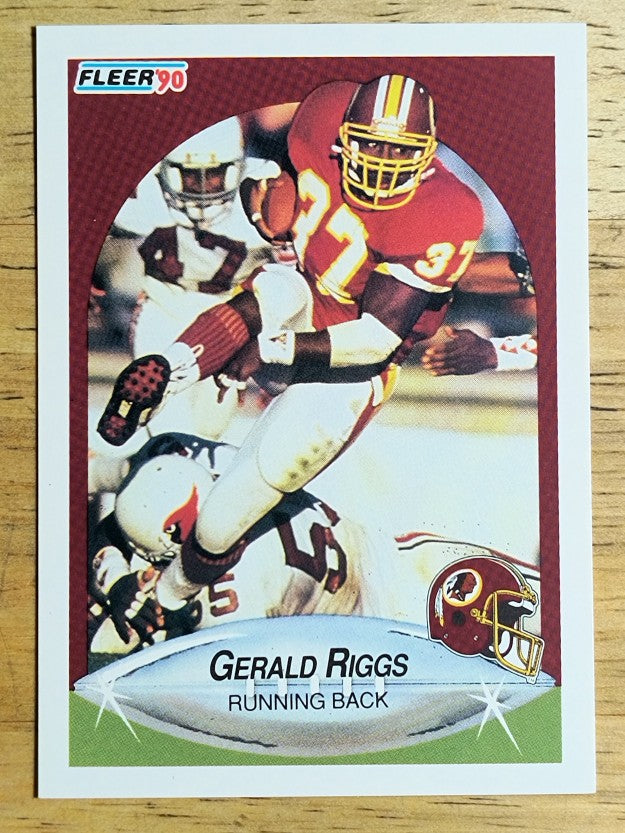 1990 Fleer #165 Gerald Riggs