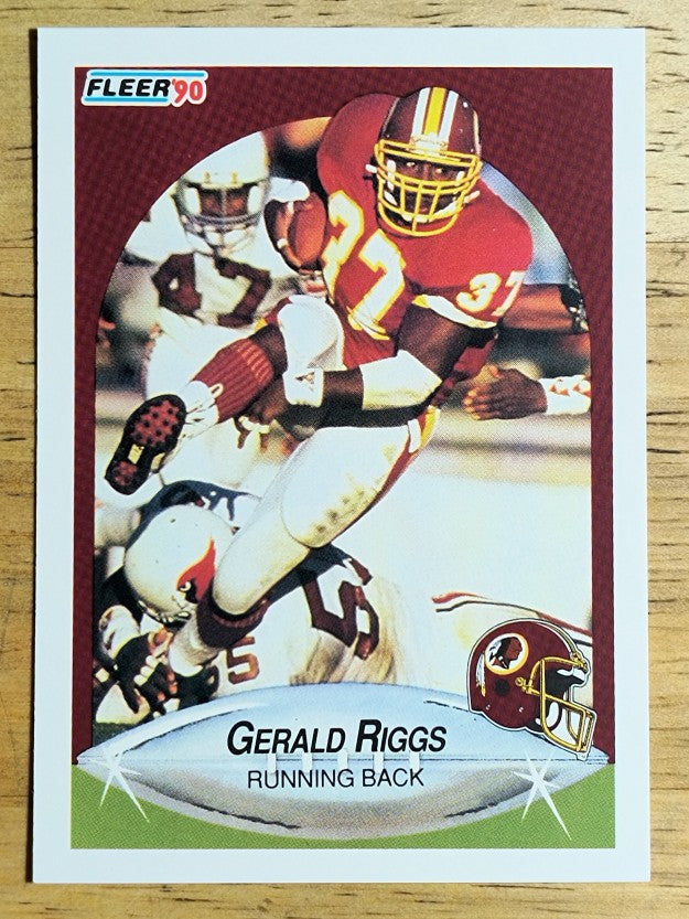 1990 Fleer #165 Gerald Riggs