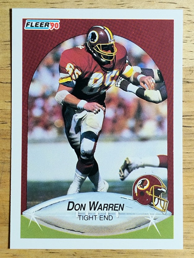 1990 Fleer #168 Don Warren