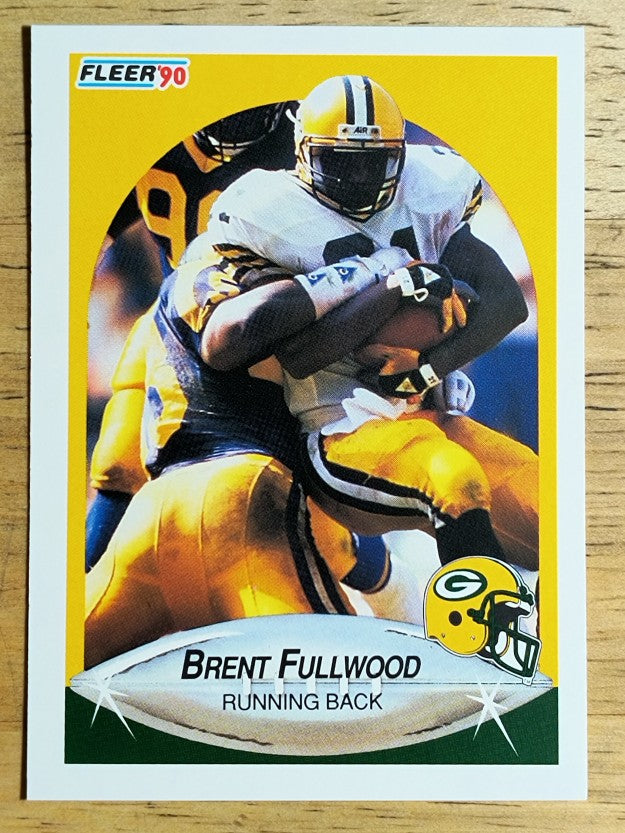 1990 Fleer #171 Brent Fullwood
