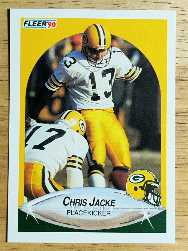 1990 Fleer #173 Chris Jacke
