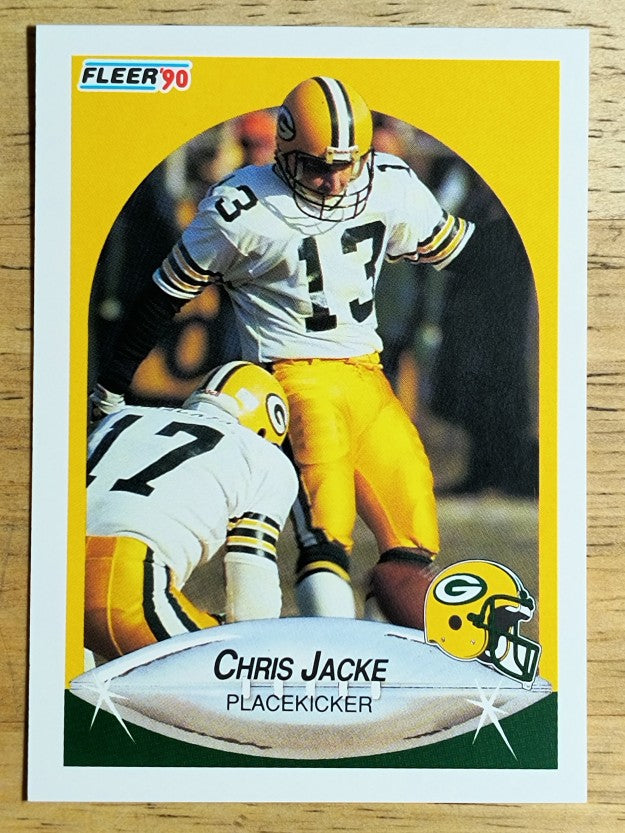 1990 Fleer #173 Chris Jacke
