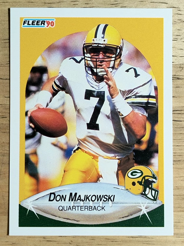 1990 Fleer #175 Don Majkowski