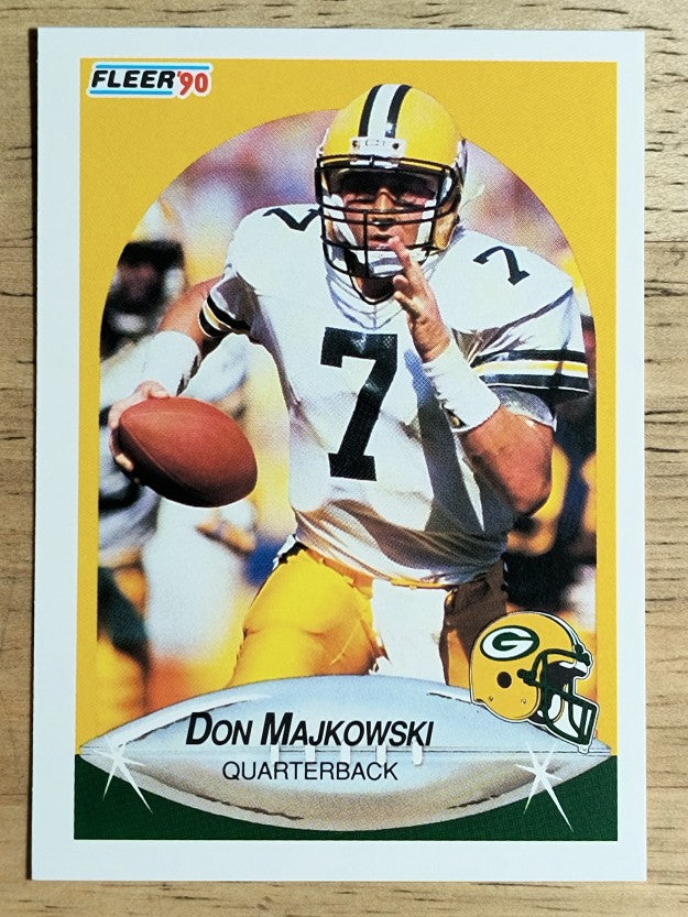 1990 Fleer #175 Don Majkowski