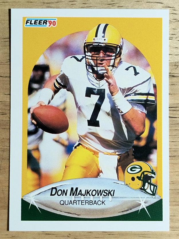 1990 Fleer #175 Don Majkowski