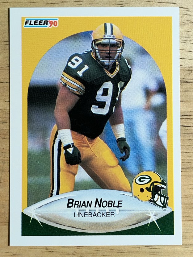 1990 Fleer #178 Brian Noble