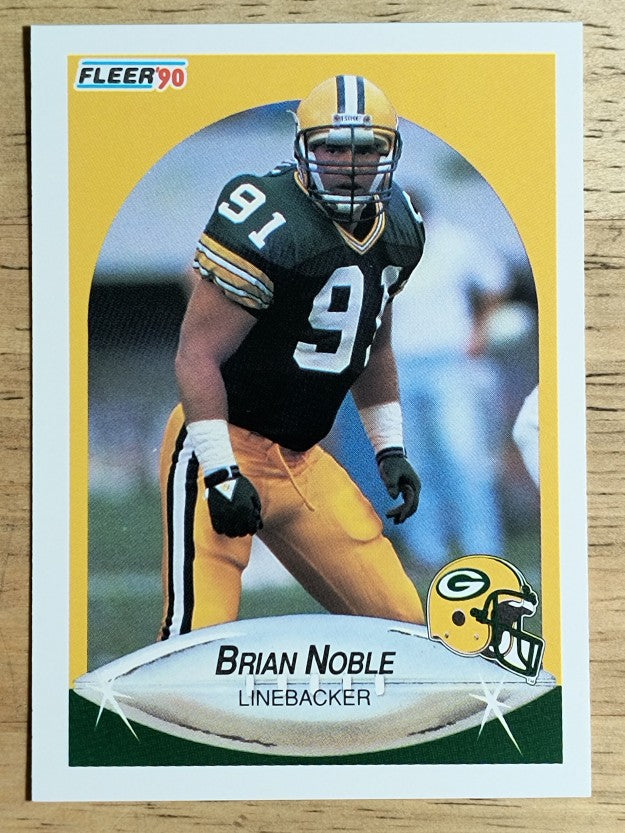 1990 Fleer #178 Brian Noble