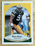 1990 Fleer #178 Brian Noble
